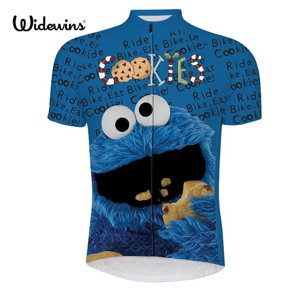 

cookies men's summer short sleeve cycling jersey mtb bike bicycle racing shirt full zipper cookies clothing blue 6516, Black;red