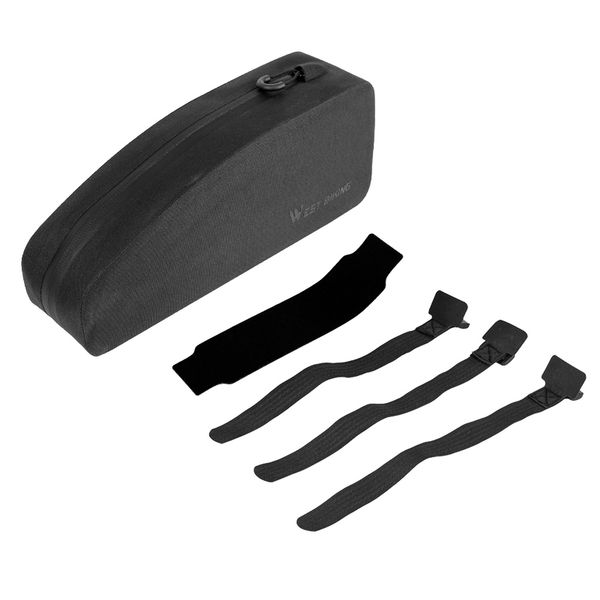 

stable bike frame bag waterproof tube phone pouch holder case
