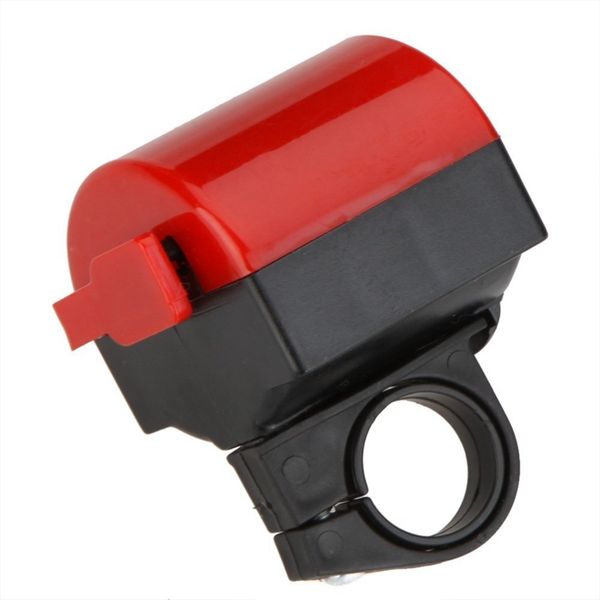 

super sell-bicycle accessory bike electronic bell mtb road bike loud horn cycling hooter siren 360 degree rotation red bike horns