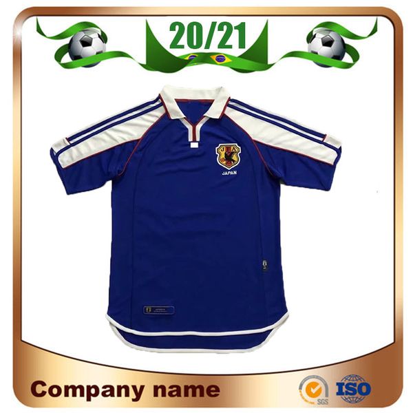 

2000 japan retro version soccer jersey japan home #7 nakata #10 nakamura soccer shirt tsubasa football shirt uniform, Black;yellow