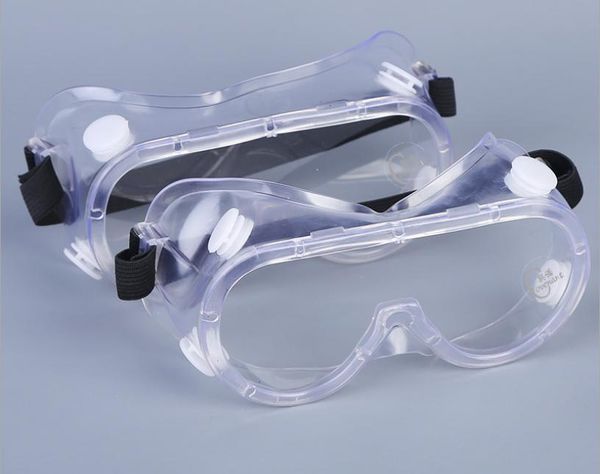 

dhl ready to ship transparent dustproof and fogproof goggles for myopia full closed goggles japanese soft edge windproof goggles