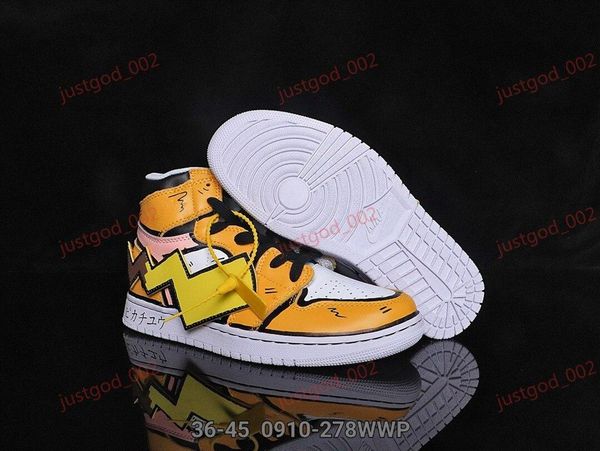 

xshfbcl 2020 new 1 legacy 312 nrg high og goku sponge pikaqiu man basketball shoes woman trainers designer shoes size 36-45, Black