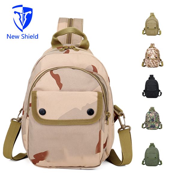 

2020 new style outdoor camouflage shoulder bag women's multi-purpose backpack multi-functional shoulder chest pack