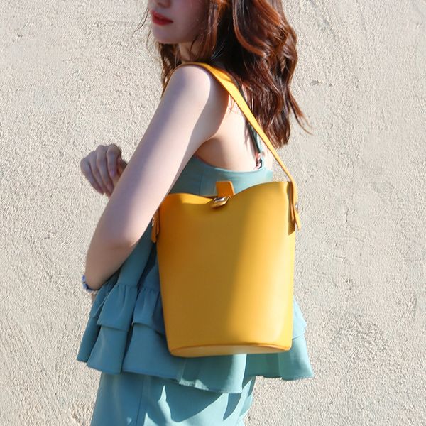 

fashion three-dimensional bucket bags for women pu leather handbags casual crossbody bags for women shoulder bag totes bag purse