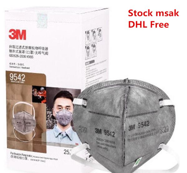 

бесплатная доставка! 3m 9542 9051 9001v kn95 n95 маска ffp2 маска 9542v 9001v с клапаном антипылевой защитный пылезащитный pm2. 5 маска dhl