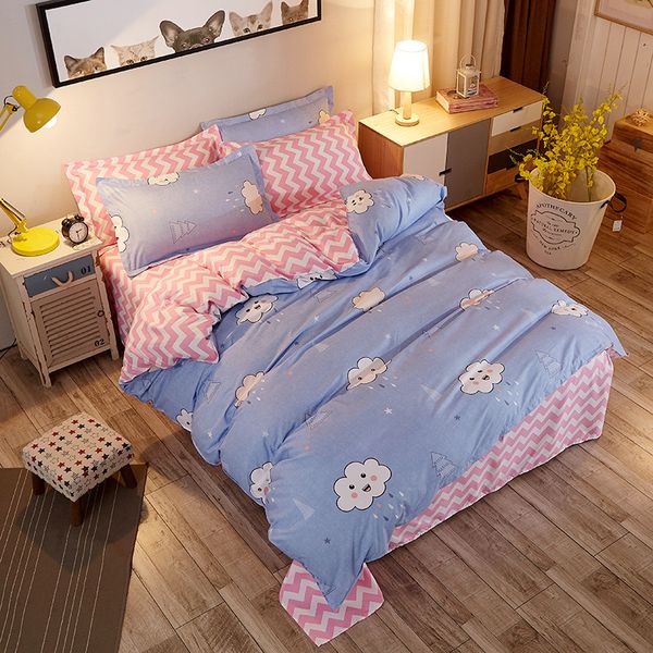 

3d digital printed bedding set duvet cover design bedclothes home textiles bed sheet pillowcases cover set 2/3/4pcs be1350
