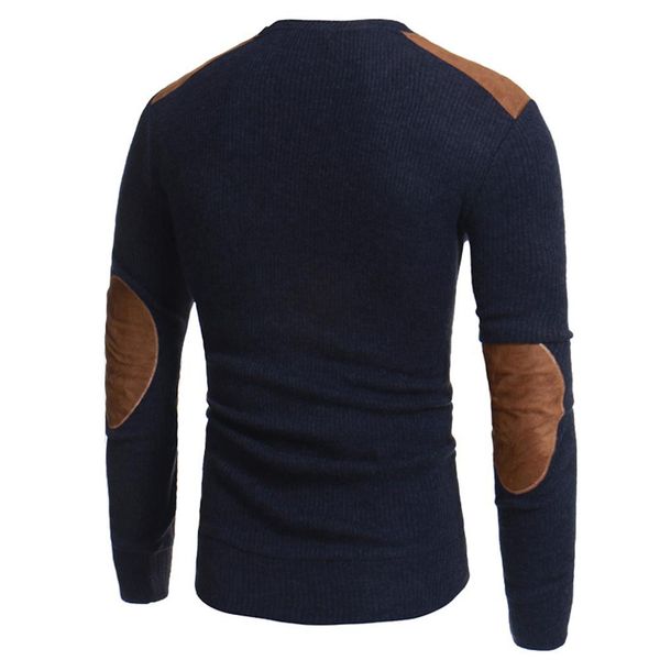 

men's sweaters men winter warm knitted sweater casual pullover round neck long sleeve slim san0, White;black