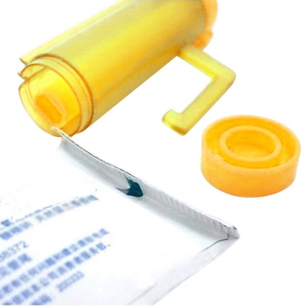 

creative 1 pc rolling squeezer toothpaste dispenser tube sucker hanging holder easy bathroom accessories toothpaste dispenser