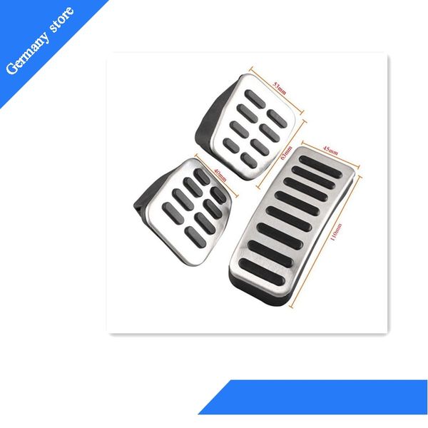

3pcs / комплект сцепления газ тормозные колодки mt sport педали для v-w гольф j-etta bora 4 polo beetle