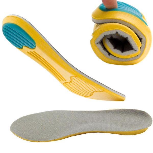 

women men memory foam shoe insoles ortc arch pain relief insert pad foot care cushion, Black