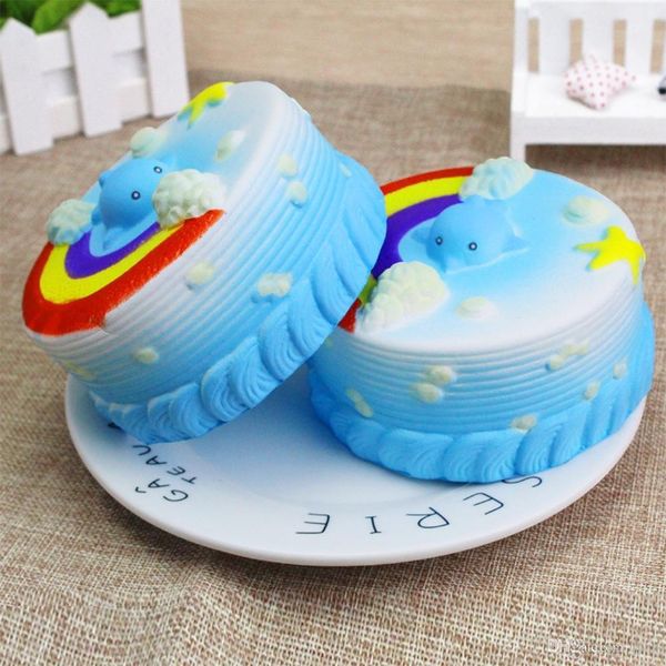 

squishy cakes cute toy cake slow rising stress reliever toy mid-autumn halloween christmas birthday gift