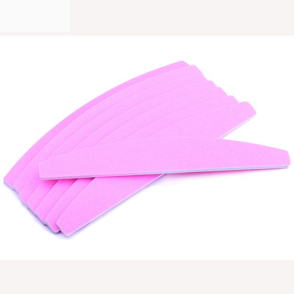 

10 pcs pink professional nail files sanding buffer sandpaper nail polish blocks for uv gel pedicure manicure tools