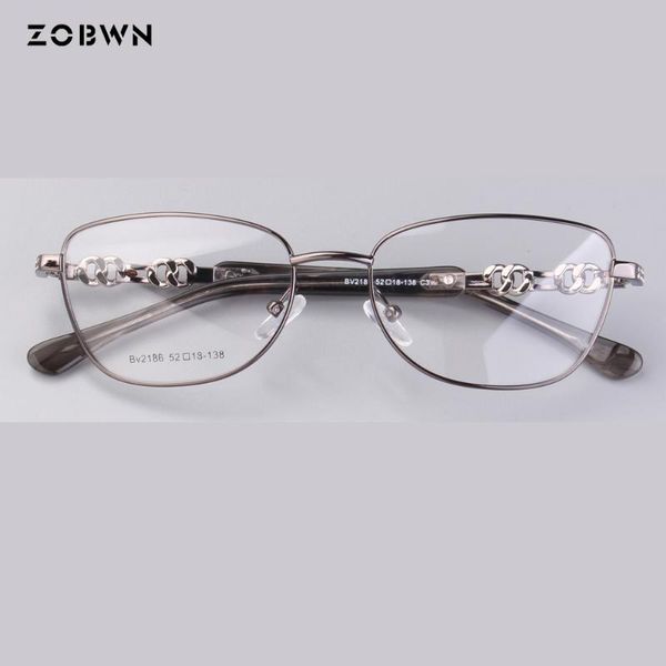 

горячие продажи мода очки женщин камня направления алмазов марка glasses женщин кадр близорукость prescrioption optical, Black