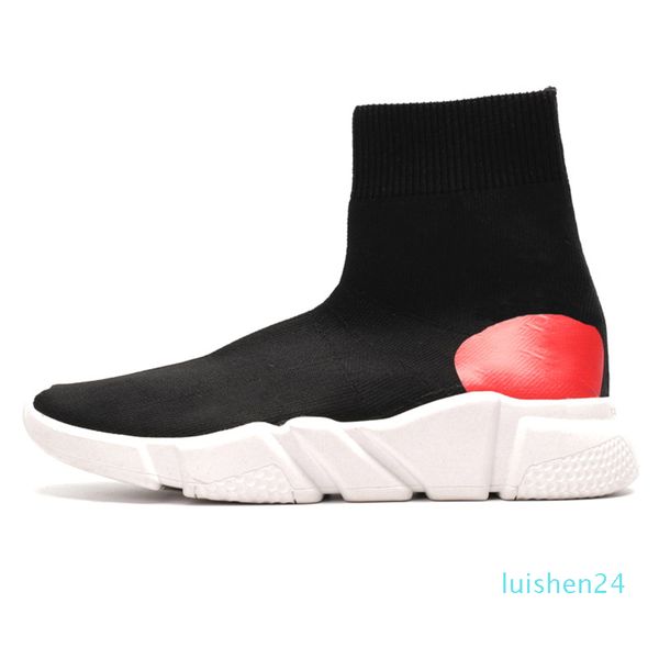 

trainers tripler black speed trainer luxury designer womens casual shoes glitter brand sneakers socks boots runners sock shoe l24