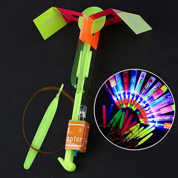 

haoxin led flying light toy arrow flash helicopter flying emitting baby toys led lights children toys gift xmas outdoor