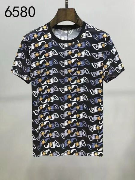 

2020 luxury mens designer t shirt men women couples casual short sleeve mens round neck tees2, White;black