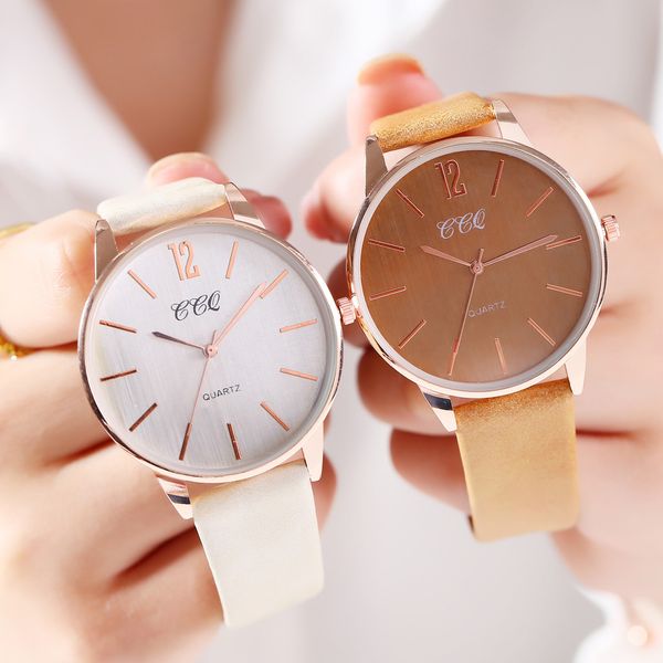 

ladies watch wristwatch women watch women watches zegarek damski relojes para mujer montre femme 2019 dames horloges, Slivery;brown