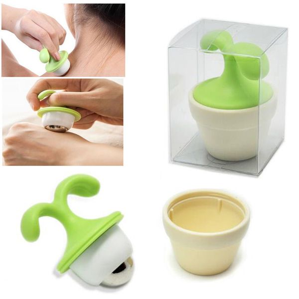 

mini single bead ball flower pot tray flower seedling roller point manual massager