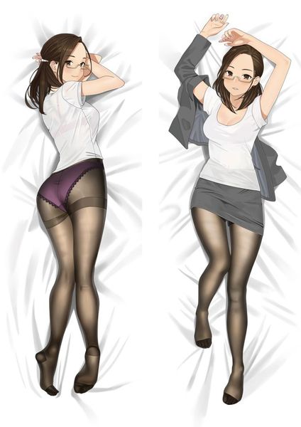 

mmf anime miru tights characters yuiko okuzumi dakimakura pillow cover ren aikawa body pillowcase yua nakabeni pillow case