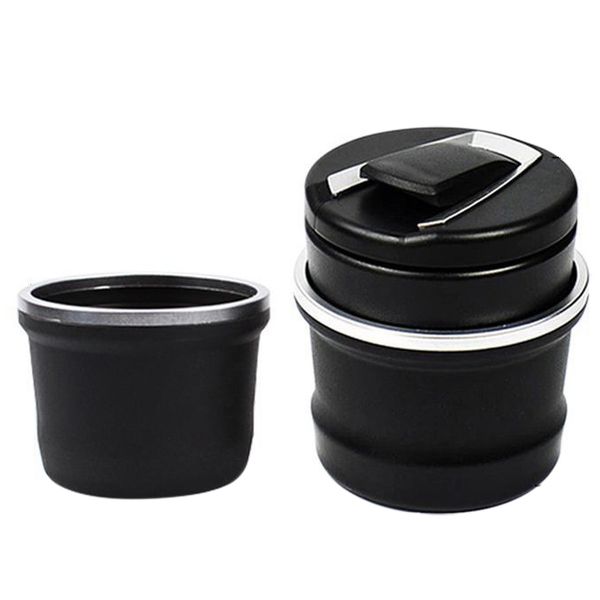 

portable auto car truck led cigarette smoke car ashtray blue led light smokeless ashtray cigarette