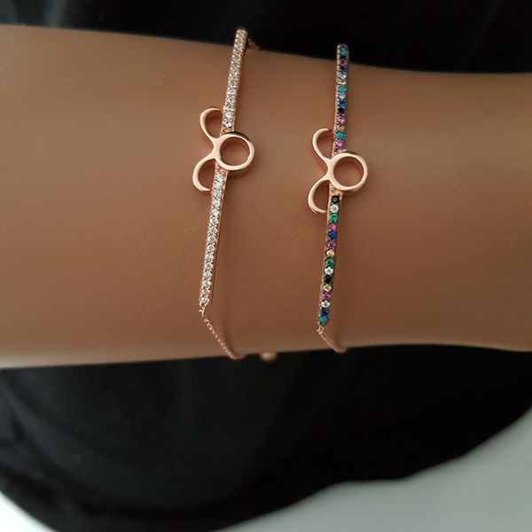 

cuff taurus bracelet horoscope star sign 925 silver roese gold zodiac, White