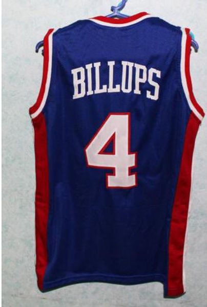 

custom men youth women vintage #4 chauncey billups mcdonalds all american basketball jersey size s-4xl or custom any name or number jersey, Black