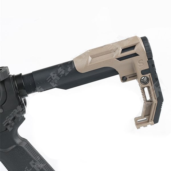

tactical ghost buttstock airsoft accessories nylon stock for toy guns m4 ar15 m16 hunting