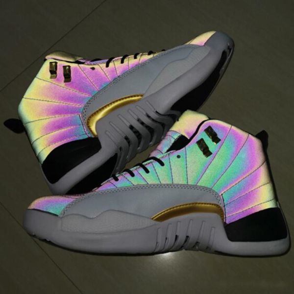 

retro cny 12 basketball shoes for mens designer shoes chinese new year black chicago athletic sneakers 12s ovo sports shoes eur 40-47, White;red