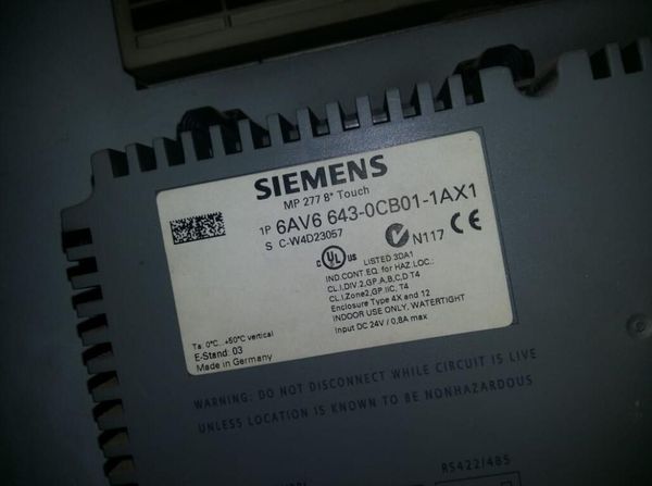 

6av6643-0cb01-1ax1 нове и оѬигиналне