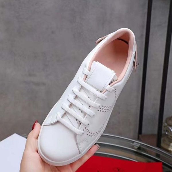 

fashion real leather handmade multicolor gradient technical fabric sneakers man women famous shoes 06 h24, Black