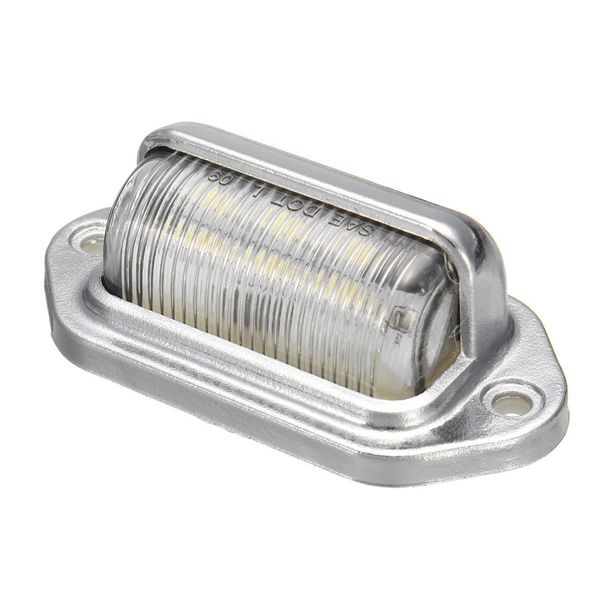 

dhbh-12-24v 6 led number license plate light boat deck walkway step lamp rv trailer