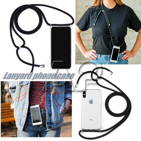 

Новый сплошной цвет длинный ремешок прозрачный ТПУ акриловый бампер ударопрочны