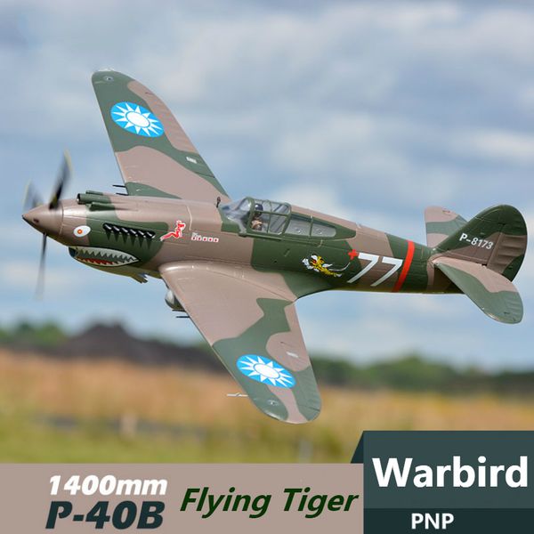 

fms 1400мм 1.4м p40 p40 warhawk летающий тигр rc самолет пнп шкала gaint warbird плоской модели самолетов