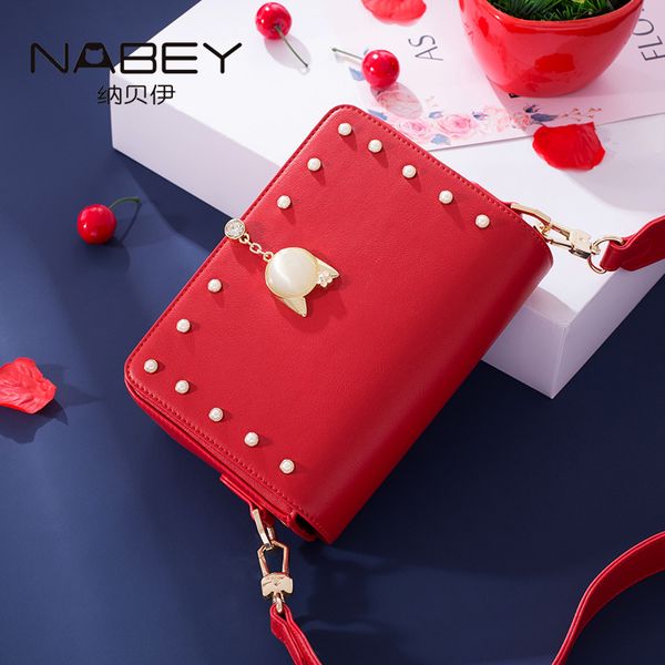 

2020 new style women's bag fashion western style crossbody bag fashion red bridal