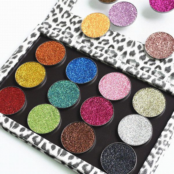 

Single Eyeshadow Makeup Glitter Eye Shadow Professional Eyeshadow Glitter Festival Cosmetics Maquiagem Oogschaduw kosmetyki wholesale