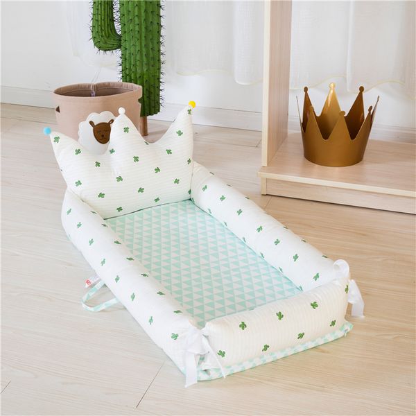 

portable bed in bed washable modeling crown not with quilt baby bionic bed baby to sleep artifact