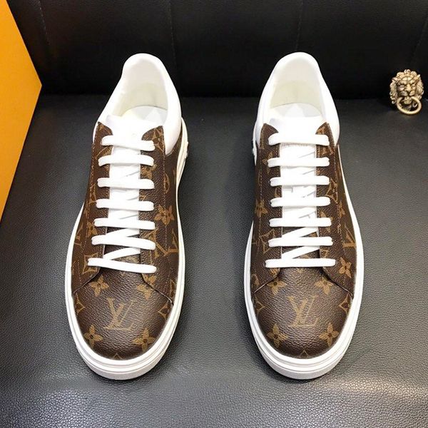 

Mens Shoes Sneakers with Original Box Classic Flats Casual Shoes Chaussures de sport pour hommes Lace Up Thick Sole Shoes LUXEMBOURG SNEAKER