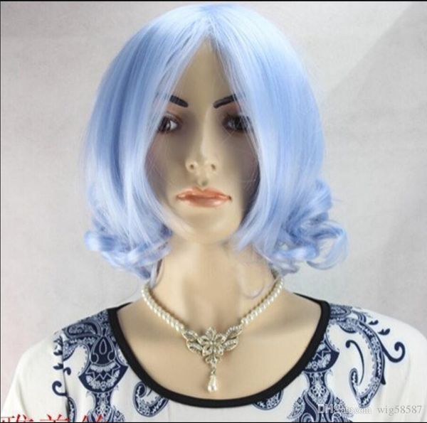 

wig fashion long women cos curly hair wigs, Black;brown