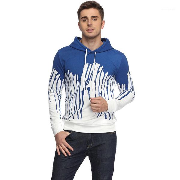 

sleeve sweatshirts male clothing 2020 mens luxury designer hoodies men 3d print fashion hooded long, Black