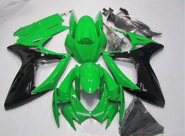 

новый комплект обтекателей абс, пригодный для suzuki gsxr 600 750 k6 06 07 gsxr-600 gsxr750 gsxr600 gsxr-750 2006 2007 по выбору глянцевый з