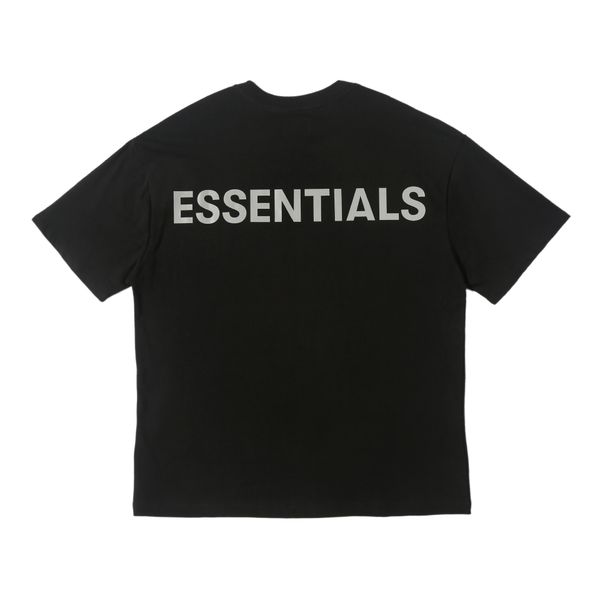 

мужские дизайнерские футболки 20ss противотуманные основы светоотражающие письма печатных t-рубашки для мужчин и женщин пара с короткими рук, White;black