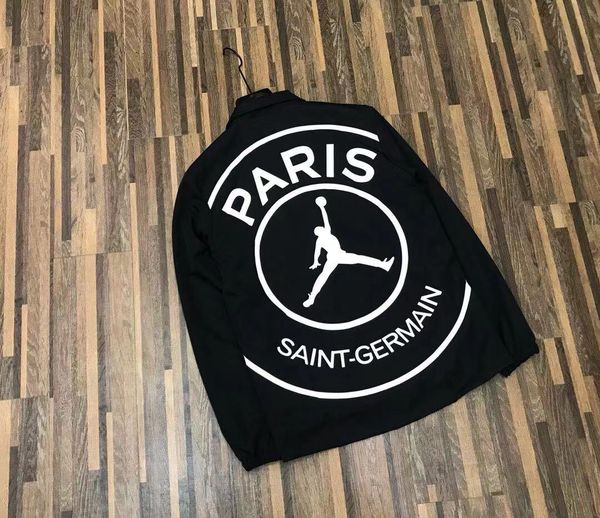 

2019 весна осень мужчины женщины outwear куртка прохладный франция звезда ношение проложенная одежды женщины мужчины моды куртка размер s-2x, Black;brown