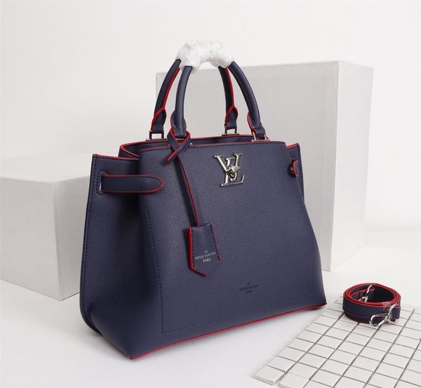 

New de igner bag lu lockme day bag real leather brand fa hion bag cro body handbag with box 2 5 14 5 23