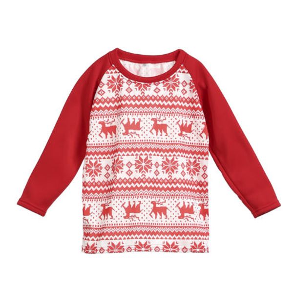 

рождество семья matching одежда swestshirt женщины мужчины топы толстовки футболки футболки одежда разминка с длинным рукавом толстовки, Blue