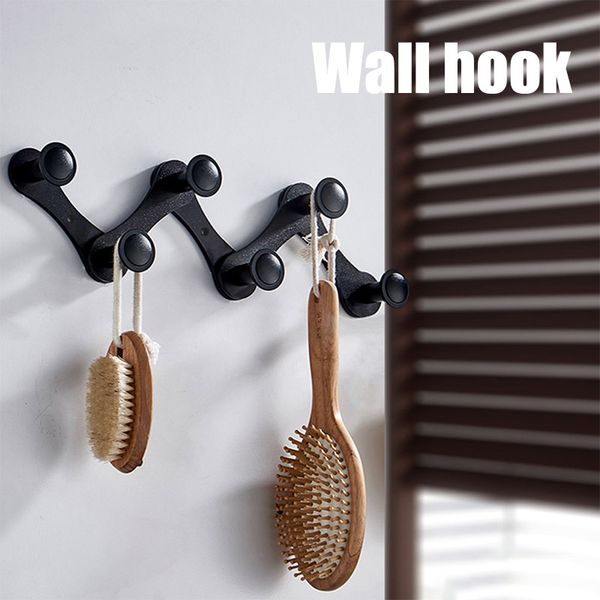 

expandable towel rail hooks hanger adjustable aluminum wall mounted rack nds