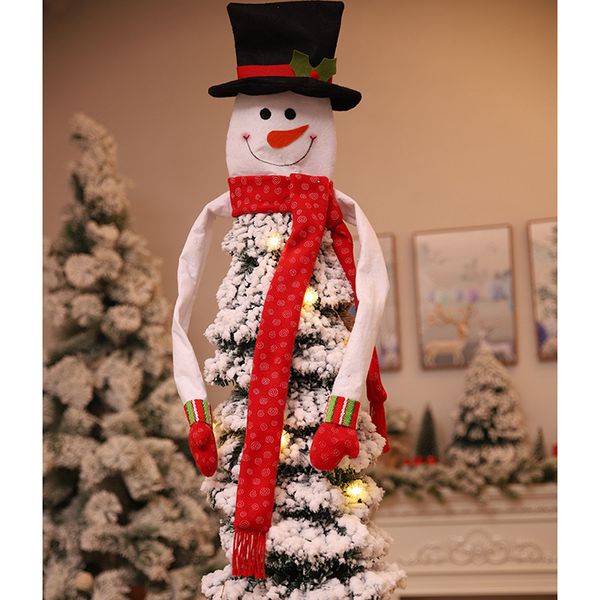 

snowman christmas tree er tree decorations xmas trees ornament new year party decor dropshipping fas