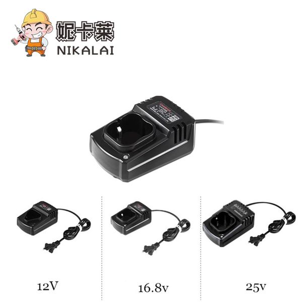 

12v 16.8v 25v charger for electric screwdriver torque drill home improvement drill driver battery charger power tool accessories