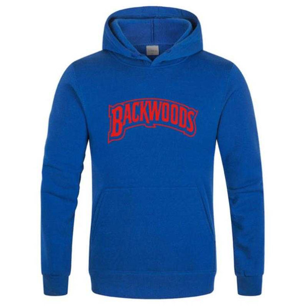 

new backwoods pullover hoodied mens sweatshirts solid hoody fleece thick hoodies men sportswear men hip hop oversize sweatshirts, Black