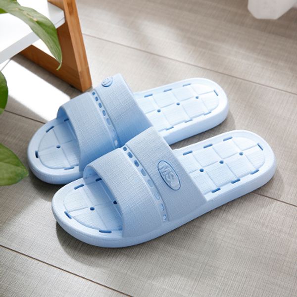 

with box slippers leaking bathroom slip men and women hollow massage bathroom sandals and slippers home indoor home summer, Blue;gray