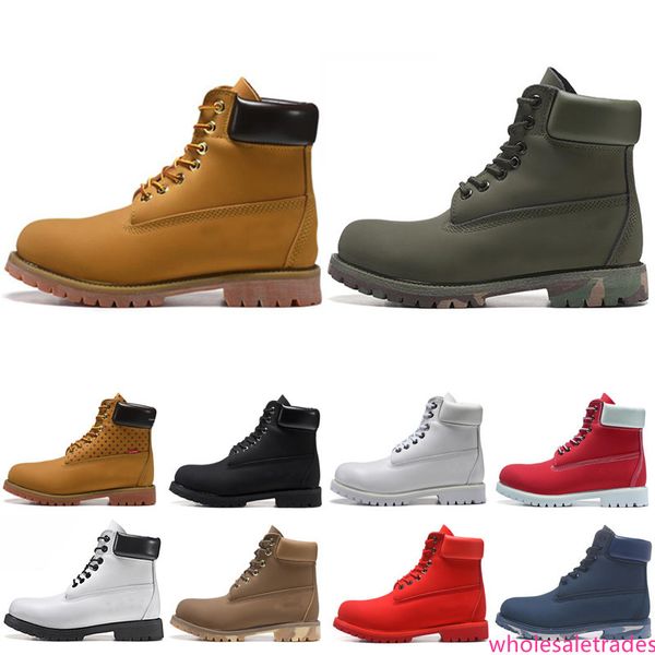 

boots men women luxury designer boots stiefel chestnut fashion mens red martin boots mens snow boot 36-45